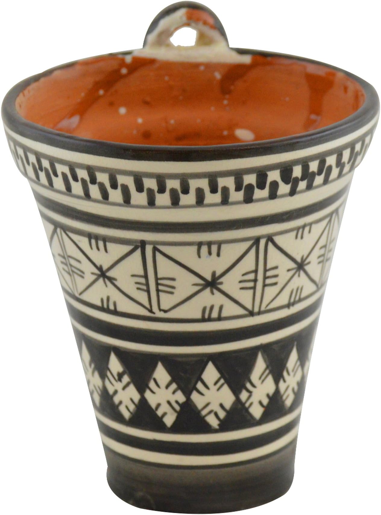 Moroccan Ceramic Fez Flower Pot