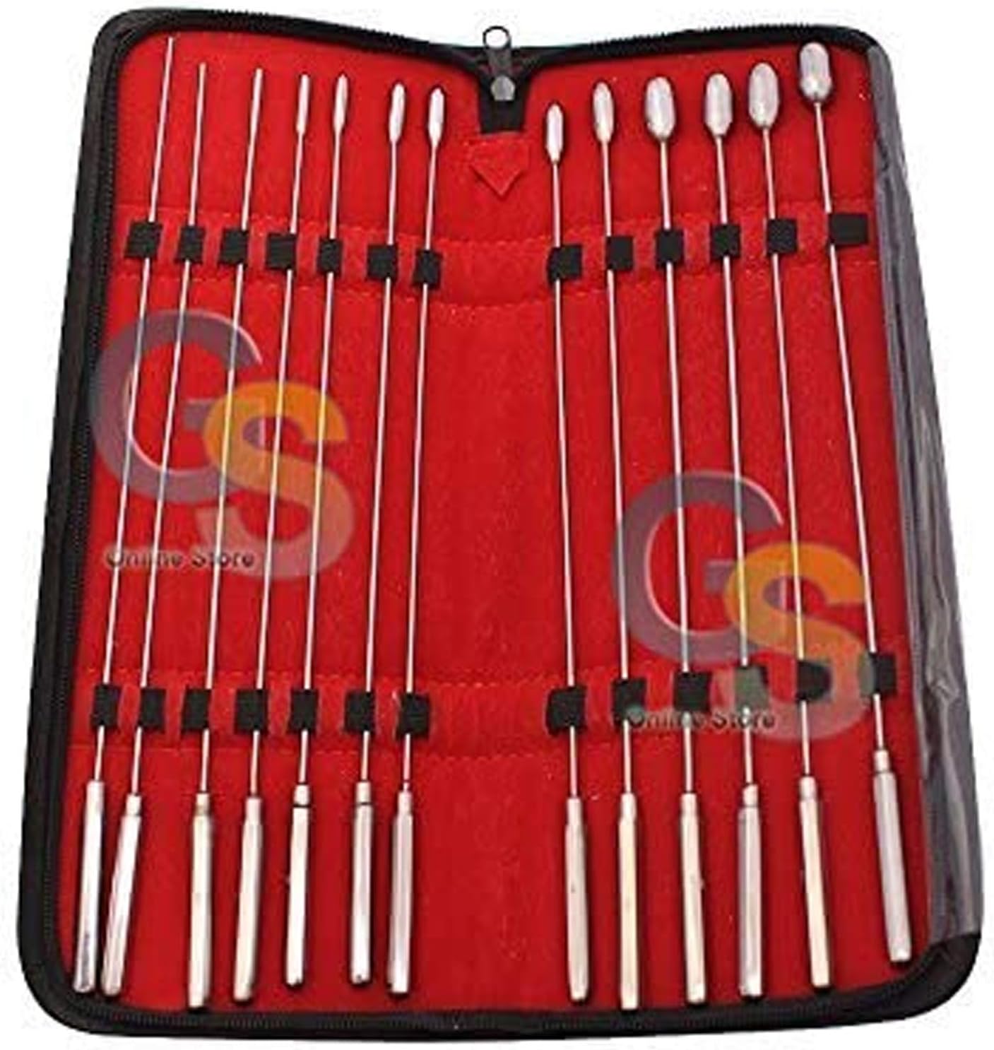 13 PCS Set of Bakes Rosebud DILATORS URETHRAL G.S Instruments Amazon