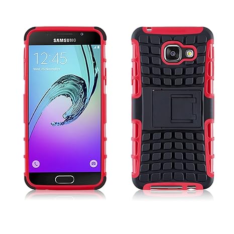 JAMMYLIZARD Outdoor Hülle für Samsung Galaxy A3 (6) 2016 | Schutzhülle [Alligator] Doppelschutz Handyhülle Hardcase aus Polyc