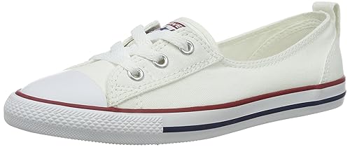 Converse Damen All Star Ballet Lace Flache Hausschuhe