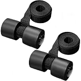 BigEmpty Bike Rack Straps Compatible with Saris Trunk Mount Bike Racks | Fits for Saris Bones, Bones EX, Guardian, SUV &amp; Glass Hatchback Support Straps Hatch Huggers, 2Pack | Soft Rubber
