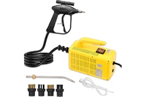 Beendou High Pressure Steam Cleaner,110V Safe Power Supply,High Power and Quick Heating.Handheld Steam Cleaner,Steam Cleaner for Car Detailing, Bathroom, Kitchen, Grout And Tile,Tankless Design