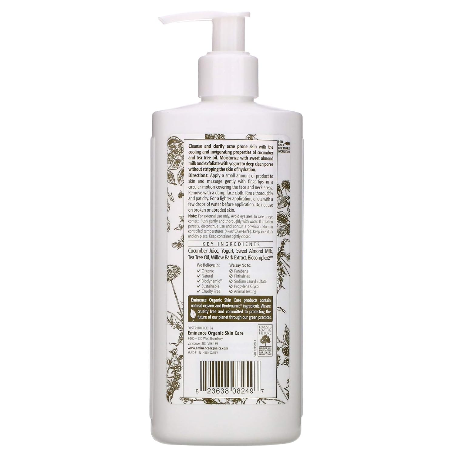 eminence probiotic face wash