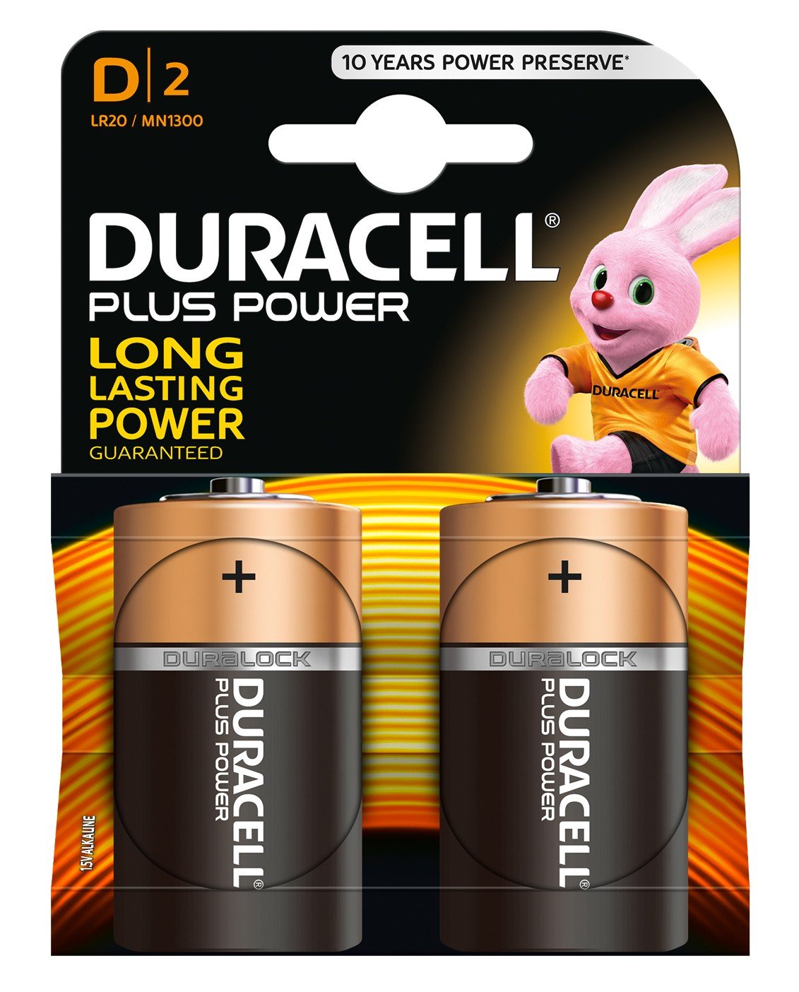 Duracell Plus Power Alkaline 1.5V Non-Rechargeable Battery