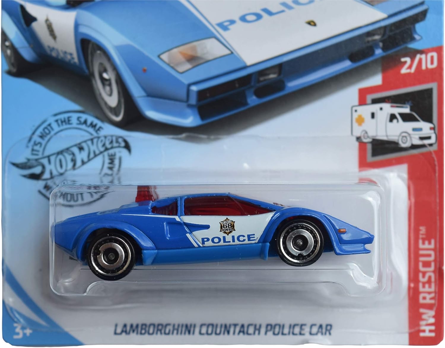 lamborghini countach police car