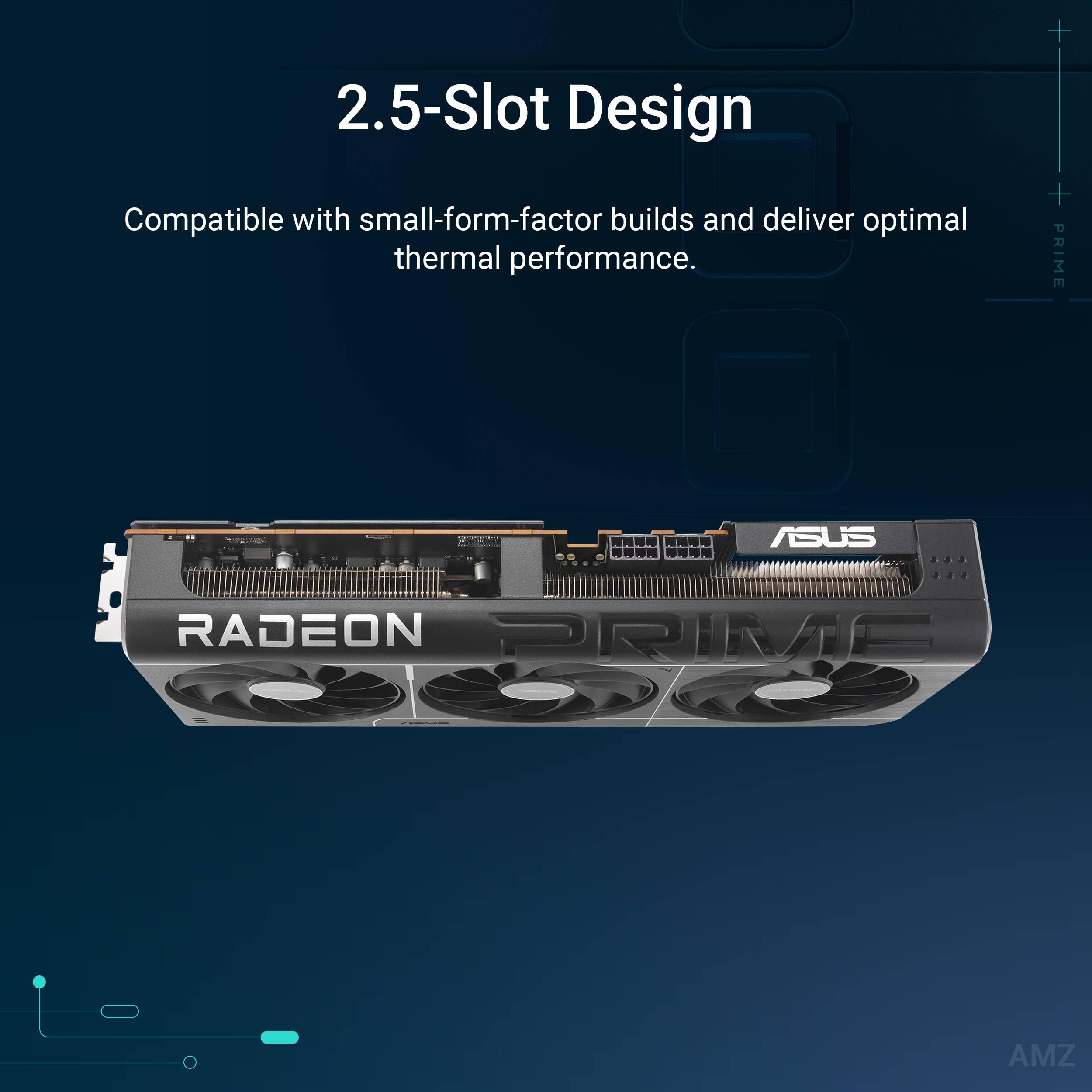 ASUS Prime Radeon RX 9070 OC Edition 16GB GDDR6 EVO Gaming Grafikkarte 2