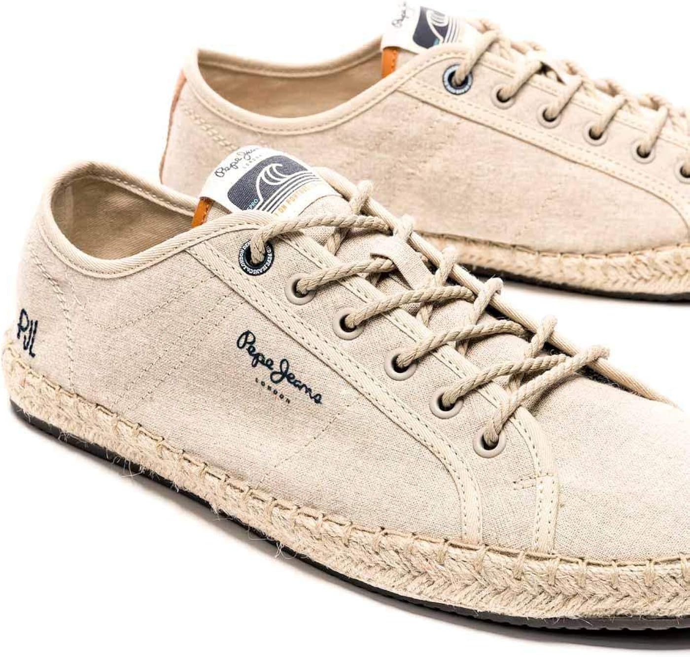 Espadrillas Uomo Pepe Jeans Tourist Lamu Linen Scarpe da uomo  urban-earth.co.uk