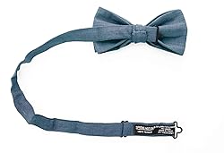Spring Notion Men's Linen Blend Bow Tie Remy