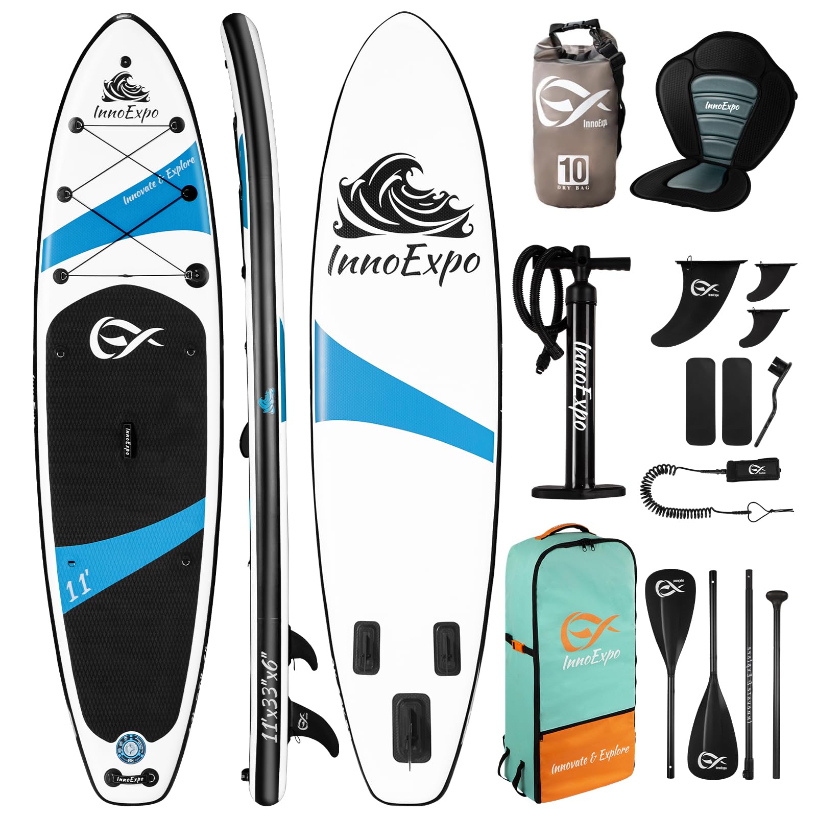 InnoExpo Inflatable Stand Up Paddle Boards with