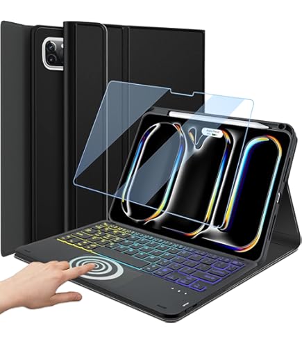 Amazon.com: QYiiD Touchpad Xiaomi Mi Pad 5/5 Pro Keyboard Case, 7