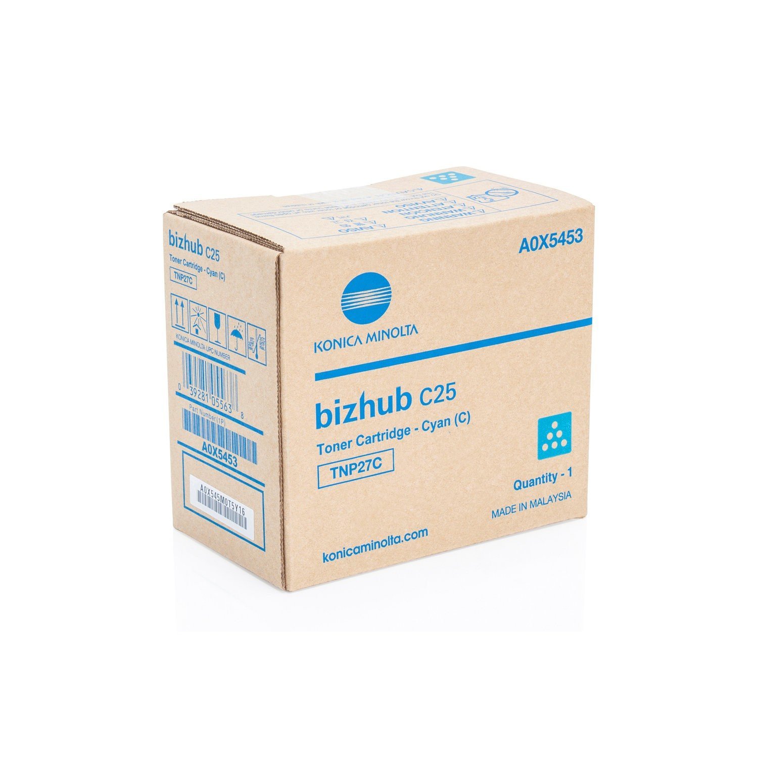 Konica Minolta Bizhub C25 Toner Cartridge - Cyan