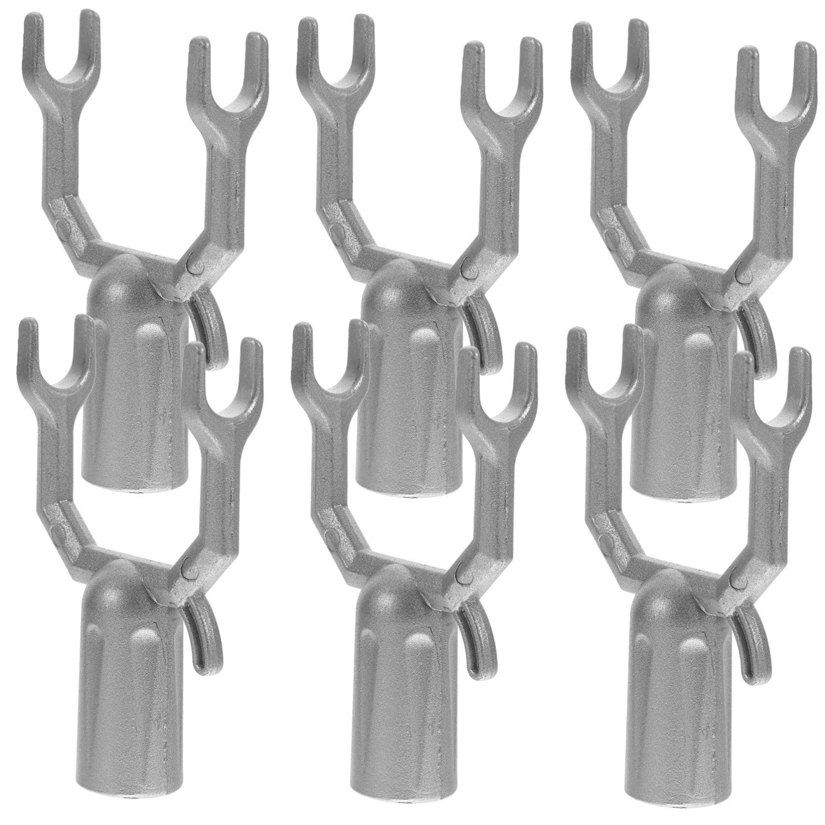 OFFSCH 6pcs Aluminium Alloy Tree Branch Support Stakes for Planting Durable Metal Crutch for Propping Up Heavily Fruited Trees Gardens and Orchards