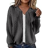 Zip Up Sweatshirts for Women Casual Outfits Cardigan Outerwear Trendy Winter Jackets Coat