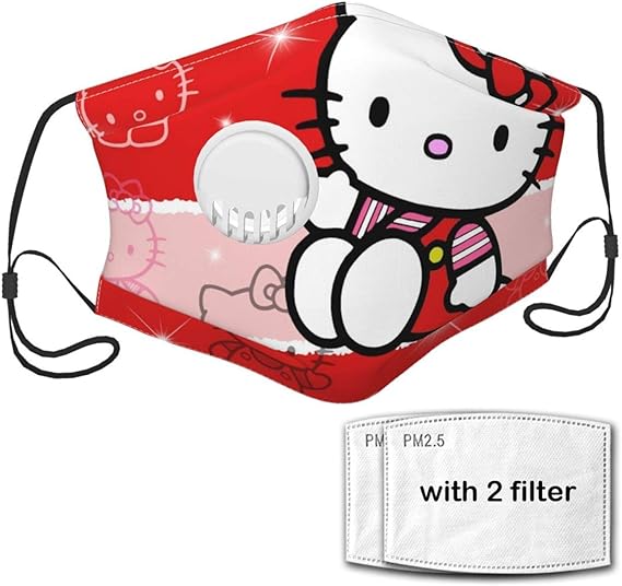 HelloKitty55 Half Face Mask Masks Cotton Windproof Anti Reusable