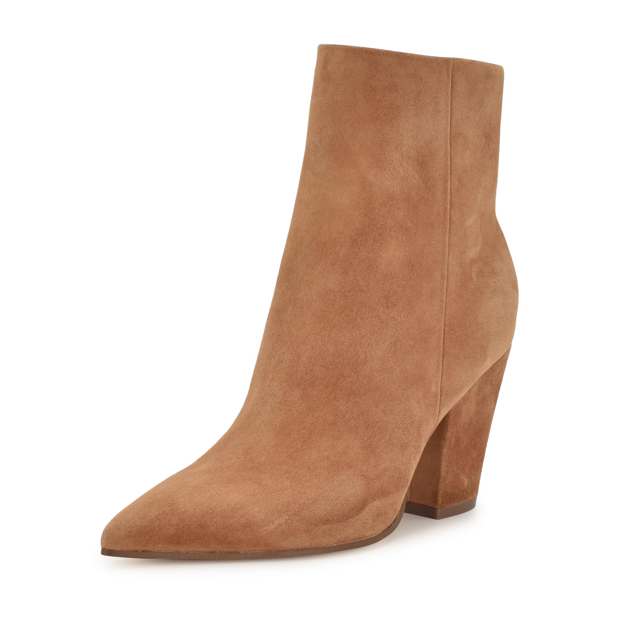 Nine West Women’s Ariza Bootie, Medium Natural Suede 102, 11