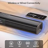 Saiyin 20” Sound Bar TV Detachable 2 in 1 Wall Mount Bluetooth Optical view 5