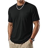 TACVASEN Men's Pocket T-Shirt UPF 80+ Short Sleeve Soft Crew Neck Lightweight Tee Summer Casual Basic Plain Tshirts