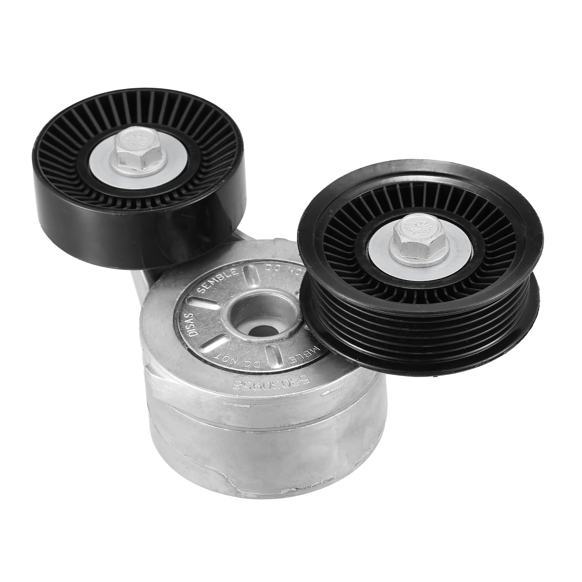 Photo 1 of X AUTOHAUX Automatic Belt Tensioner Pulley Assembly w/76mm Dia. Pulley for Dodge Dakota Durang for Ram 1500 for Jeep for Chrysler Aspen 53030958AC Accessory Drive Belt Serpentine Tensioner