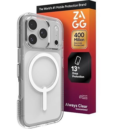 Amazon.com: ZAGG Milan Snap Case for iPhone 17 Pro - Iridescent