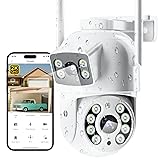 Dual Lens Security Cameras Wireless Outdoor, WiFi