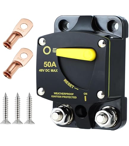 Amazon.com: XSCORPION (CB250) 250 Amp Circuit Breaker with Manual