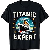 Titanic Expert Funny RMS Titanic Birthday Merch Kids Boys T-Shirt