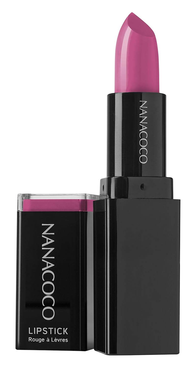 Nanacoco Coral Effect Glossy Lipstick, Medium Red, 0.1 Pound