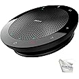 Jabra Speak 510 Bluetooth USB Speakerphone - Teams Version Speaker for Laptop, Mobile - Enhances Conferencing Audio, Phone Calls, Ideal for Zoom w Cloth, Gold Support Plan