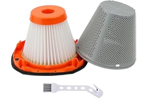 Erinice N900287 Filter for BLACK+DECKER 20V MAX POWERCONNECT Handheld Vac BCHV001C1 BCHV001B 2-Stage Filtration Replacement Filter for CRAFTSMAN V20 Cordless Hand Vac CMCVH001B,replace to part#BCHVF10
