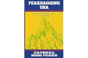 Peakbagging USA Catskill High Peaks logbook: Create a personal record of your 35 summer and 4 winter high peak climbs to become a member of the Catskill 3500 club