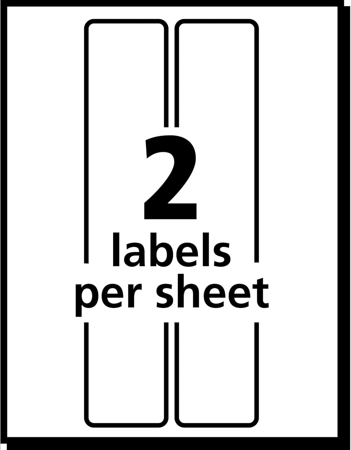 AVERY Postage Meter Labels for Personal Post Office 1-25/32 x 6, Pack of 60 (5289), White : Postage Meter Labels : Office Products