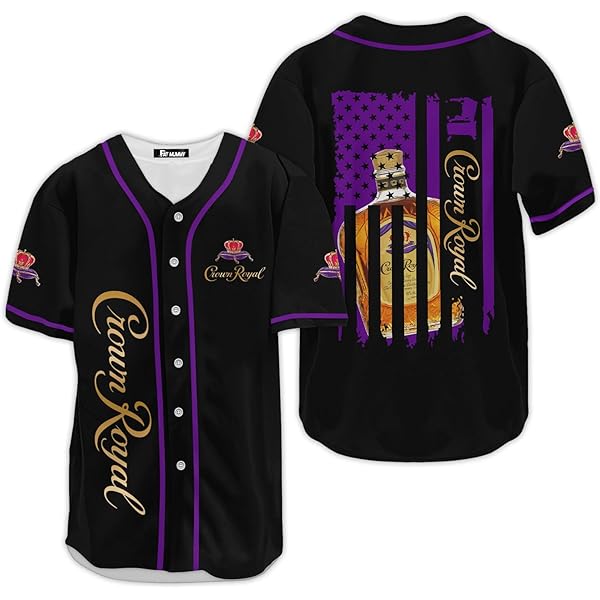 【ROMANTIC CROWN】25SS★ SHINING LOGO FOOTBALL JERSEY Amazon.com: XXME Crown Fan Baseball Jersey Shirt, Crown