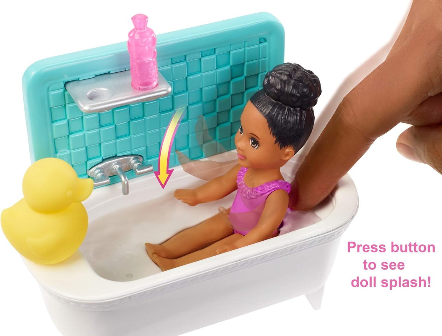 barbie skipper babysitter bath