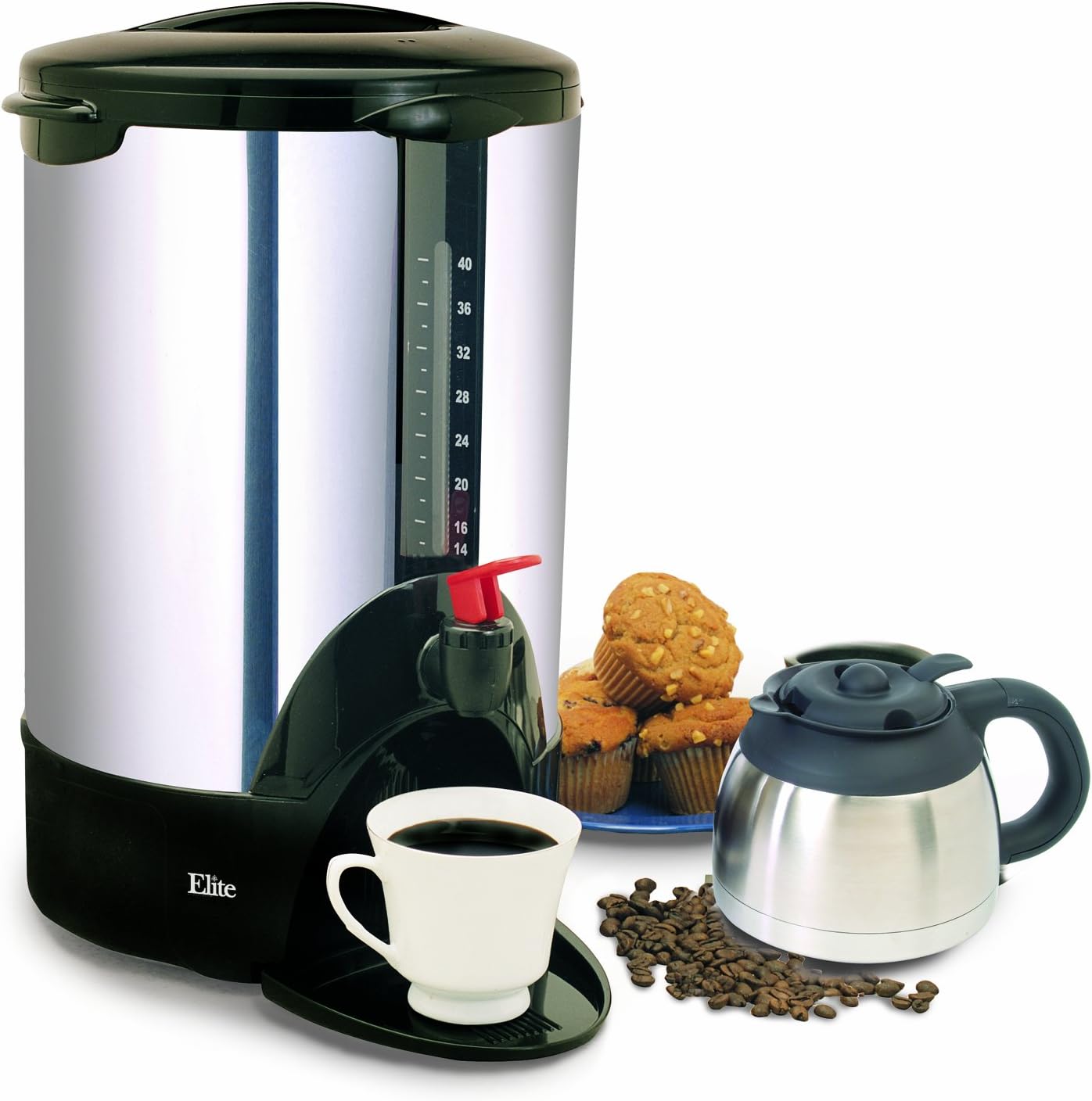 Maxi-Matic CCM-07X - Cafetera (Cafetera de filtro, Metálico, De ...