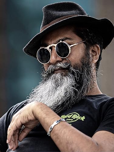 AIEYEZO Round Flip Up Sunglasses for Men and Women Rave Flip