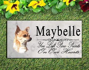 chihuahua memorial stone