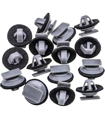 Amazon.com: Rexka 20pcs Wheel Opening Molding Clip Rocker Moulding