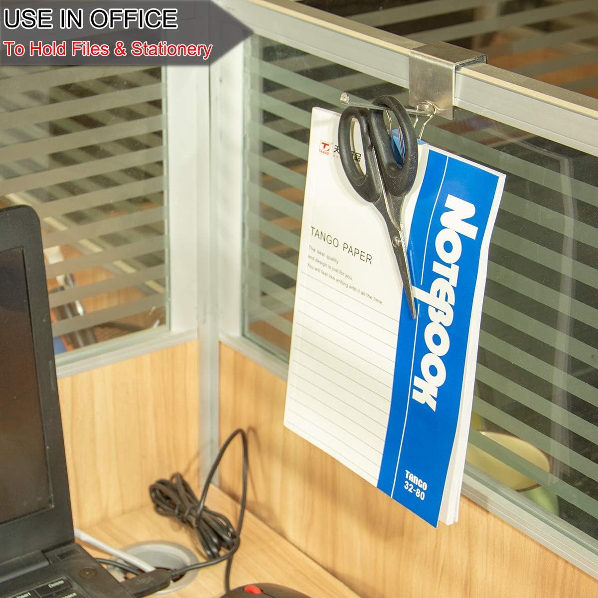 for 1.41.6 inch Cubicle Partition Cubicle Wall Hook,Stainless Steel