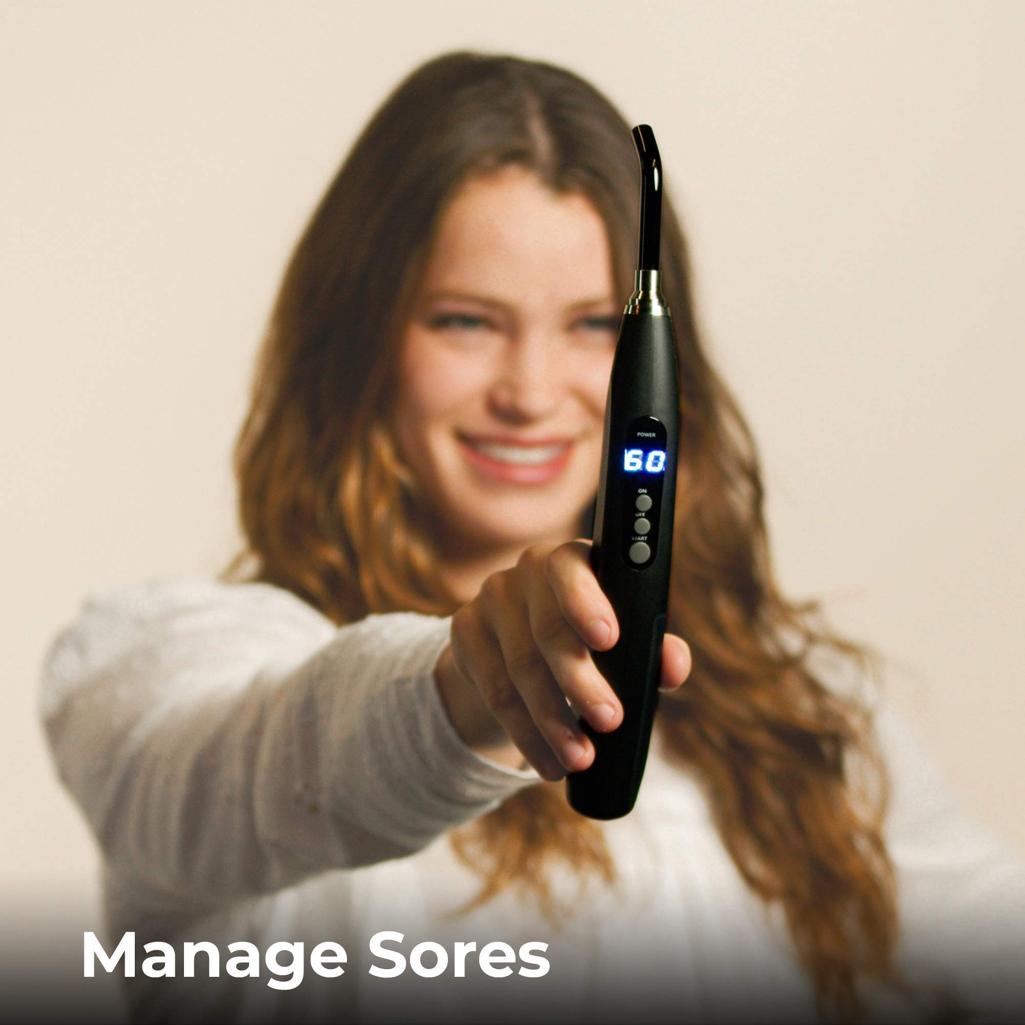 Luminance Red The Proven Canker Sore Device for Pain Relief and Mouth Sore Management