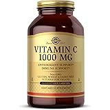 Solgar Vitamin C 1000 mg, 250 Vegetable Capsules - Antioxidant & Immune Support - Overall Health - Healthy Skin & Joints - Bi