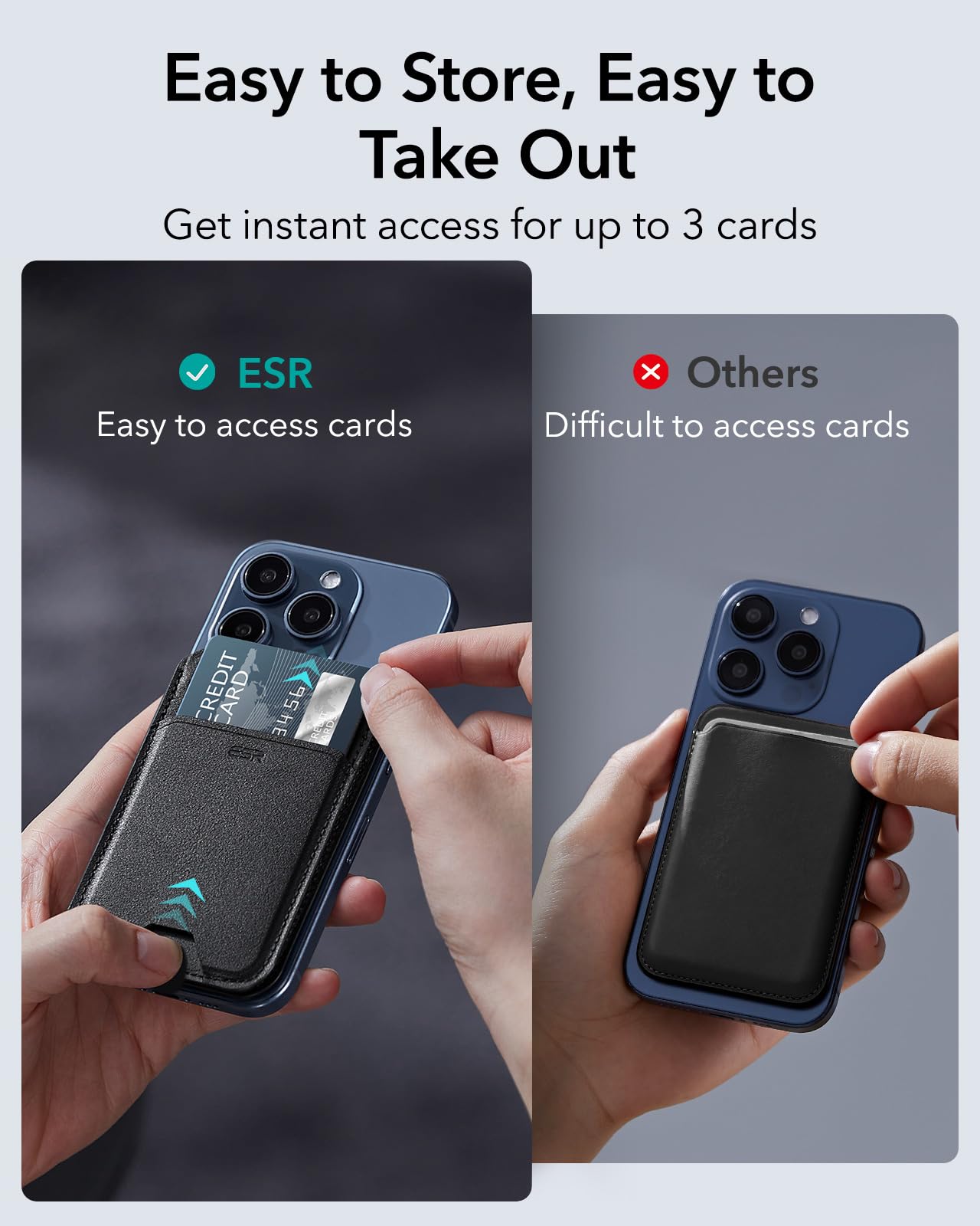 ESR Magnetic Wallet