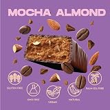 Vive Mocha Almond Protein Bars Vegan High Fibre Pack of 12 view 3