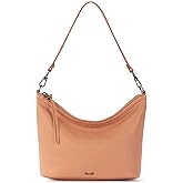 The Sak Jasmine Bucket Crossbody in Leather, Detachable Leather Shoulder Strap, Nectar