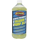 TSI Supercool Vacuum Pump Oil, Synthetic, 32 Oz, Clear (V32)