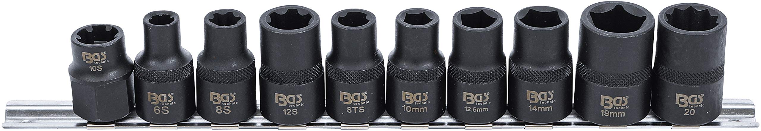 BGS 2560 | Special Car Sockets | 3-/5-/6-/10-point | 10 pcs.