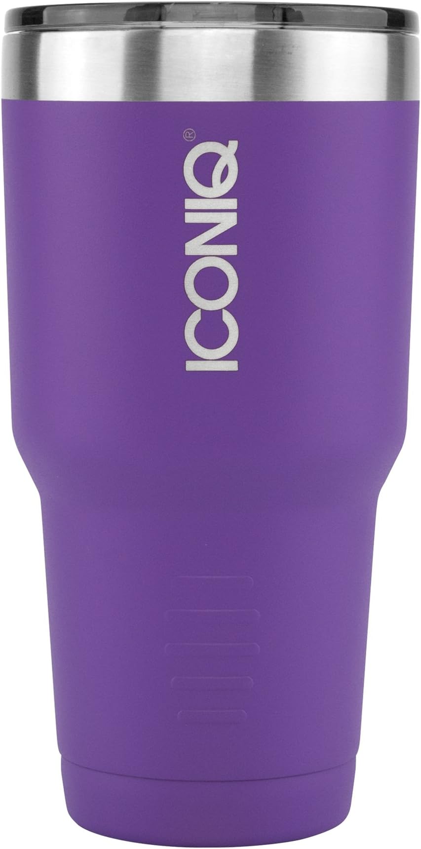 ICONIQ Stainless Steel Vacuum Insulated Tumbler, 30 ounce (Purple)