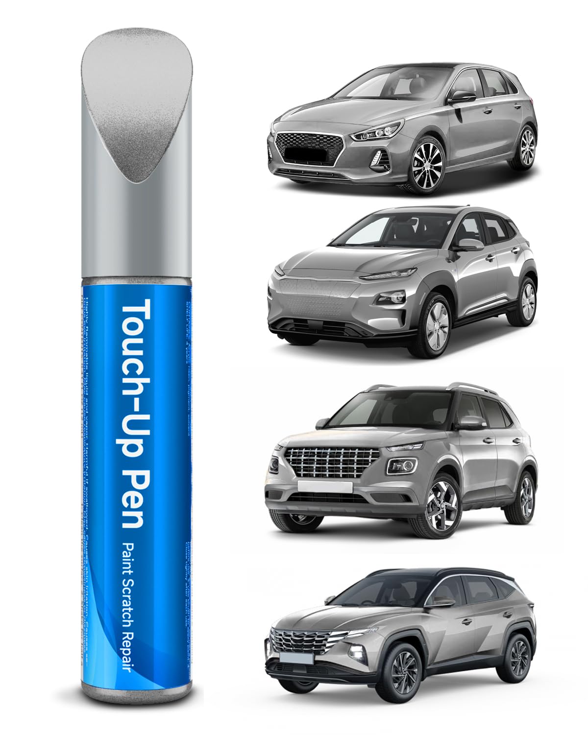 Photo 1 of Shimmering Silver(R2T) Touch Up Paint Compatible with Hyundai Exact Match Touch Up Paint Car Scratch Repair