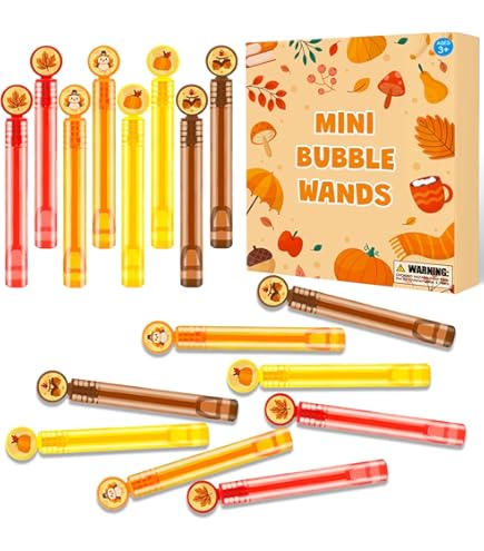Capoda 48-Pack Fall Tic-Tac-Toe Game Set | Pumpkin Maple Leaf Autumn Party Favors For Kids & Family