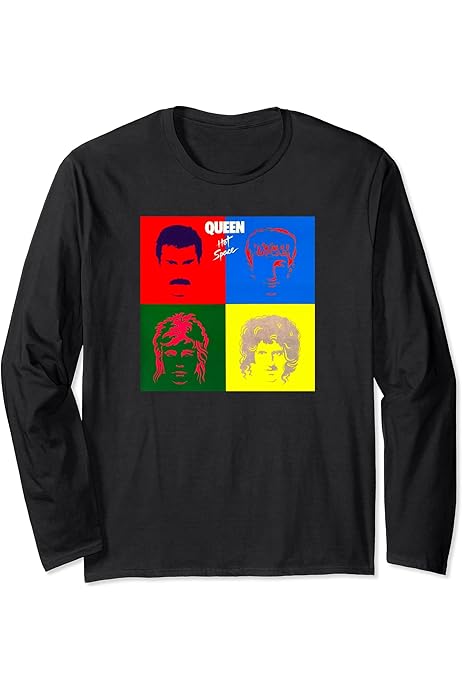 Amazon.com: Official Queen Bohemian Rhapsody Long Sleeve T-Shirt 