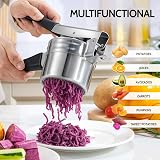 Sopito Potato Ricer 15oz Stainless Steel with 3 Discs Masher Heavy Duty view 7